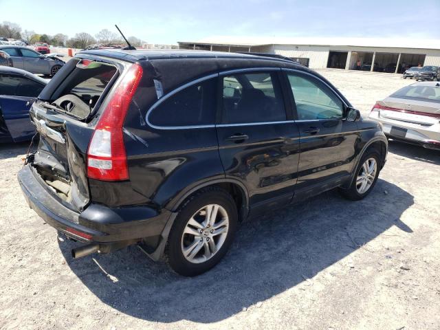 5J6RE3H72AL049383 - 2010 HONDA CR-V EXL BLACK photo 3