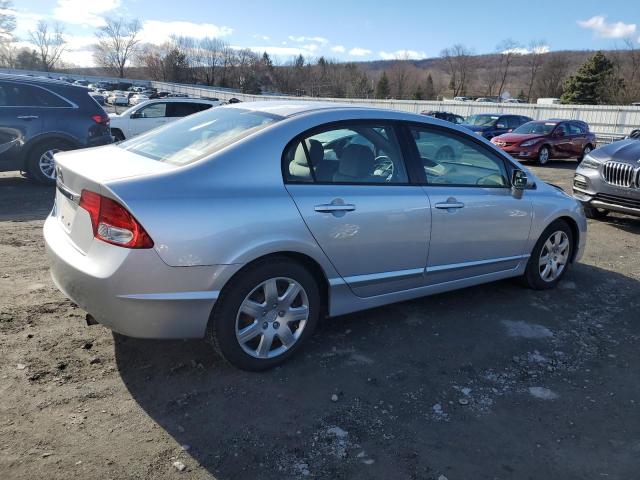 2HGFA16569H357922 - 2009 HONDA CIVIC LX SILVER photo 3