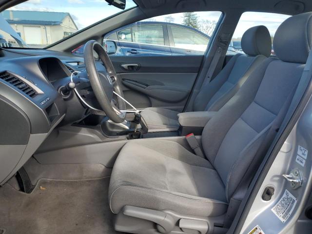 2HGFA16569H357922 - 2009 HONDA CIVIC LX SILVER photo 7