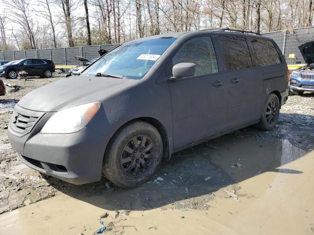 5FNRL3H5XAB003278 - 2010 HONDA ODYSSEY EX GRAY photo 1