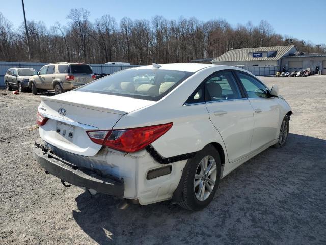 5NPEB4AC0DH715191 - 2013 HYUNDAI SONATA GLS WHITE photo 3