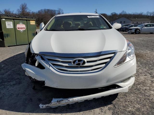 5NPEB4AC0DH715191 - 2013 HYUNDAI SONATA GLS WHITE photo 5