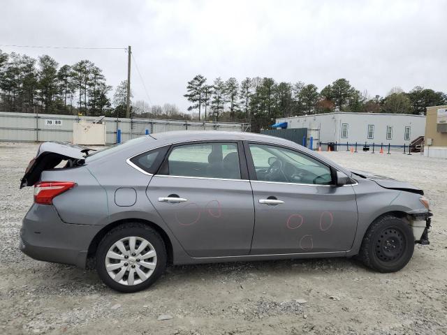 3N1AB7AP5KY450256 - 2019 NISSAN SENTRA S GRAY photo 3