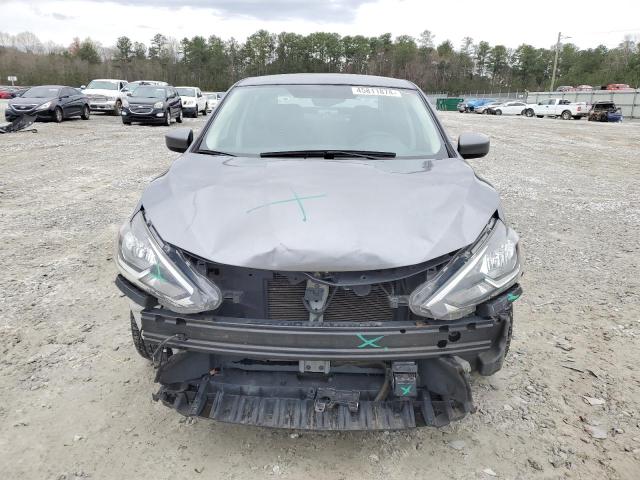 3N1AB7AP5KY450256 - 2019 NISSAN SENTRA S GRAY photo 5