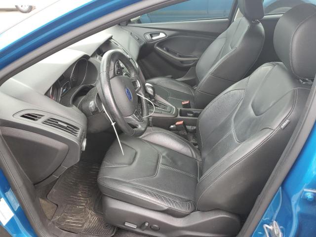 1FADP3K20GL403696 - 2016 FORD FOCUS SE BLUE photo 7