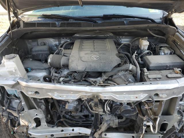 5TFUY5F10MX980477 - 2021 TOYOTA TUNDRA DOUBLE CAB SR/SR5 SILVER photo 11