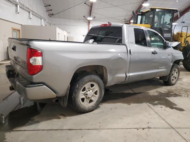 5TFUY5F10MX980477 - 2021 TOYOTA TUNDRA DOUBLE CAB SR/SR5 SILVER photo 3