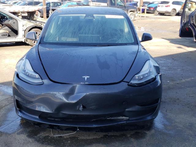 5YJ3E1EA2NF241850 - 2022 TESLA MODEL 3 GRAY photo 5