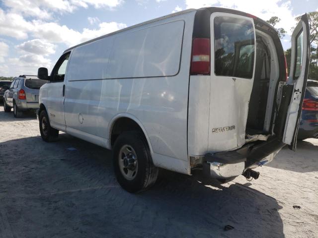 1GTGG25VX51130881 - 2005 GMC SAVANA G2500 WHITE photo 2