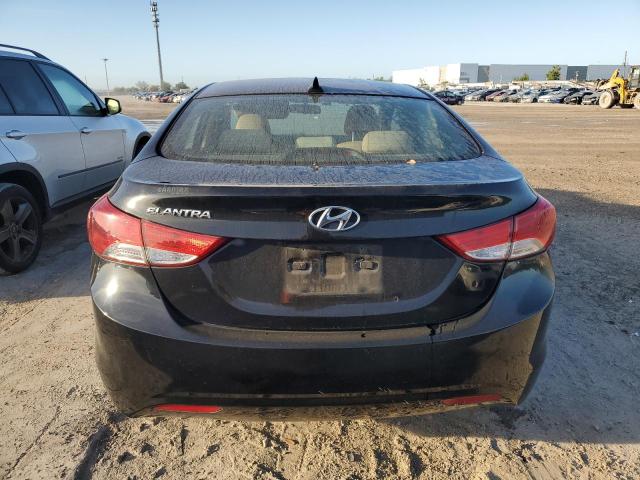 KMHDH4AE1DU879403 - 2013 HYUNDAI ELANTRA GLS BLACK photo 6