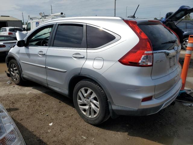 2HKRM3H76FH501307 - 2015 HONDA CR-V EXL SILVER photo 2