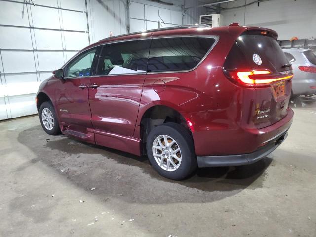 2C4RC1BG9MR556124 - 2021 CHRYSLER PACIFICA TOURING L RED photo 2