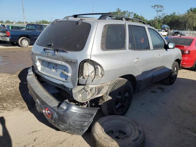 KM8SC13D74U671518 - 2004 HYUNDAI SANTA FE GLS SILVER photo 3