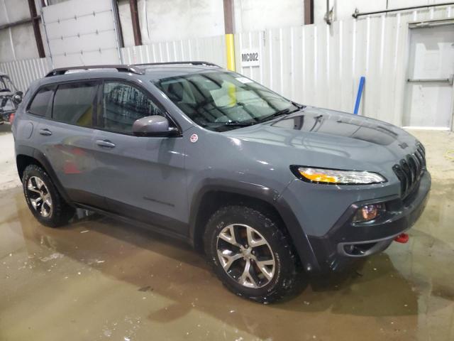 1C4PJMBB0FW634397 - 2015 JEEP CHEROKEE TRAILHAWK BLUE photo 4