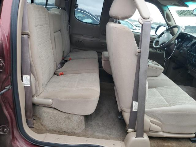 5TBRT34123S356785 - 2003 TOYOTA TUNDRA ACCESS CAB SR5 BURGUNDY photo 10