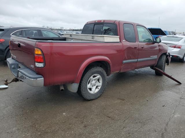 5TBRT34123S356785 - 2003 TOYOTA TUNDRA ACCESS CAB SR5 BURGUNDY photo 3