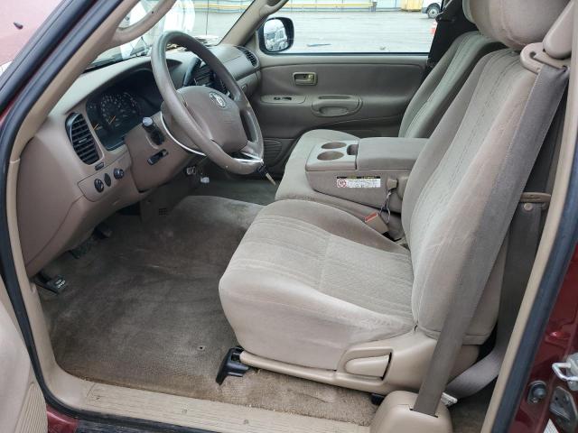 5TBRT34123S356785 - 2003 TOYOTA TUNDRA ACCESS CAB SR5 BURGUNDY photo 7