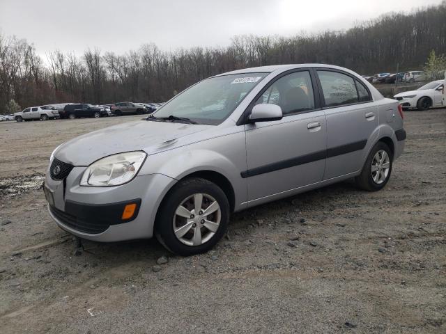 KNADE223796538966 - 2009 KIA RIO BASE SILVER photo 1