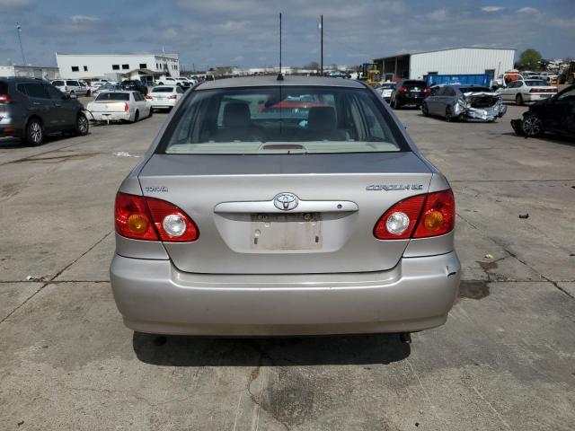 1NXBR32E23Z140925 - 2003 TOYOTA COROLLA CE TAN photo 6