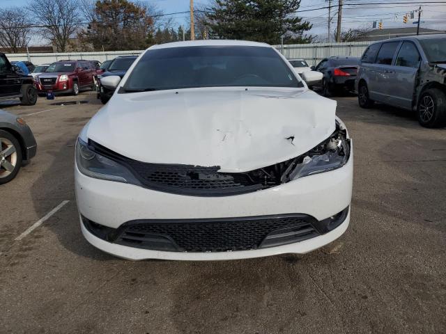 1C3CCCBB5FN759957 - 2015 CHRYSLER 200 S WHITE photo 5