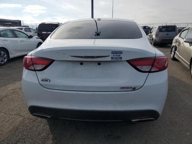 1C3CCCBB5FN759957 - 2015 CHRYSLER 200 S WHITE photo 6