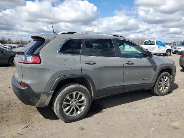 1C4PJMMX9MD145255 - 2021 JEEP CHEROKEE LATITUDE LUX GRAY photo 3