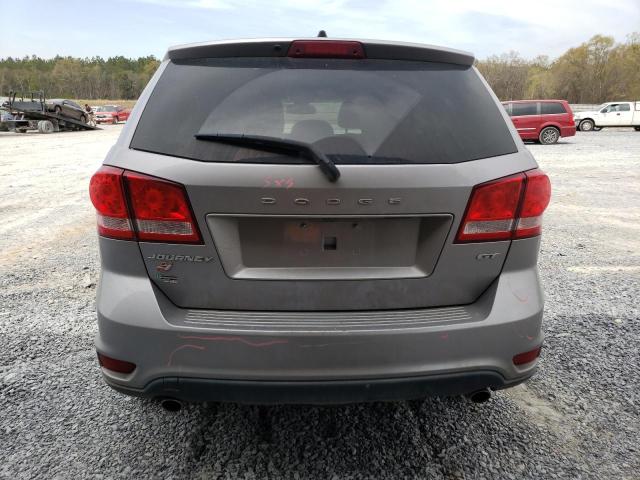 3C4PDDEG6KT771035 - 2019 DODGE JOURNEY GT GRAY photo 6