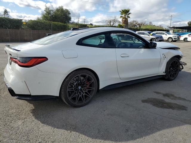 WBS43AZ00RCP40783 - 2024 BMW M4 COMPETITION WHITE photo 3