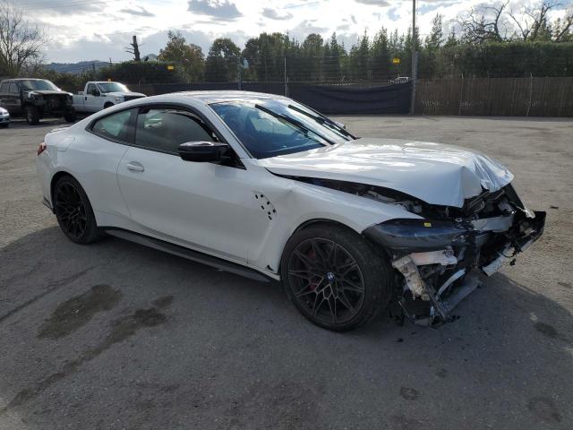 WBS43AZ00RCP40783 - 2024 BMW M4 COMPETITION WHITE photo 4