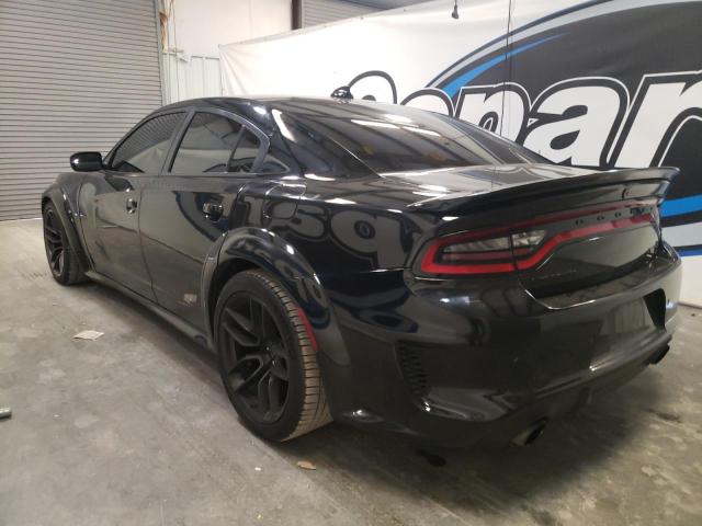 2C3CDXL94MH503525 - 2021 DODGE CHARGER SRT HELLCAT BLACK photo 2