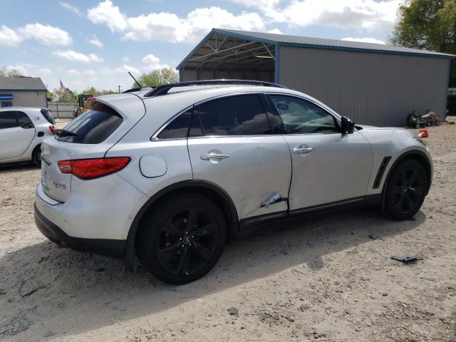 JN8CS1MU9HM140695 - 2017 INFINITI QX70 SILVER photo 3