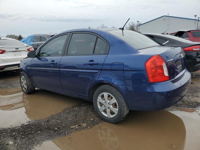 KMHCN4AC8AU472208 - 2010 HYUNDAI ACCENT GLS BLUE photo 2