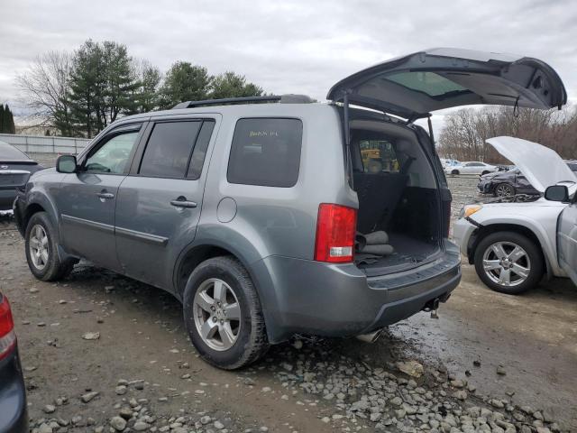 5FNYF38629B014394 - 2009 HONDA PILOT EXL GRAY photo 2