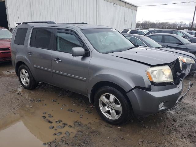 5FNYF38629B014394 - 2009 HONDA PILOT EXL GRAY photo 4