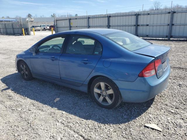 1HGFA16897L025693 - 2007 HONDA CIVIC EX BLUE photo 2