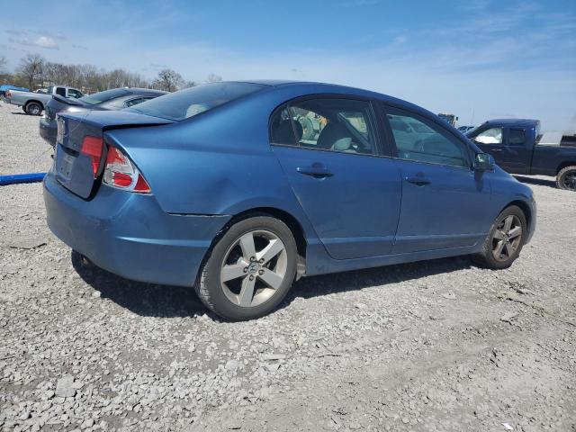 1HGFA16897L025693 - 2007 HONDA CIVIC EX BLUE photo 3