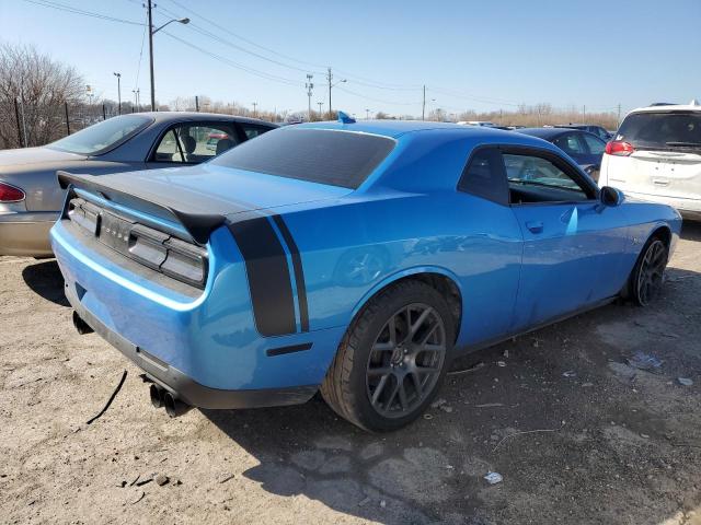 2C3CDZFJ8GH106731 - 2016 DODGE CHALLENGER R/T SCAT PACK BLUE photo 3