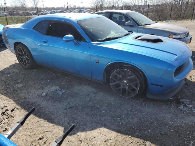 2C3CDZFJ8GH106731 - 2016 DODGE CHALLENGER R/T SCAT PACK BLUE photo 4