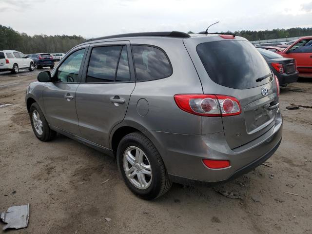 5XYZGDAB2BG074642 - 2011 HYUNDAI SANTA FE GLS GRAY photo 2