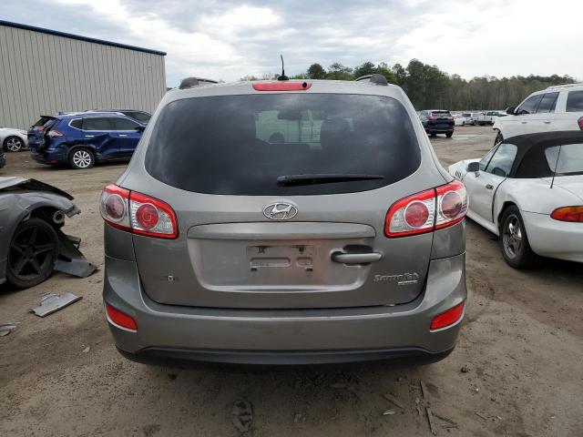 5XYZGDAB2BG074642 - 2011 HYUNDAI SANTA FE GLS GRAY photo 6