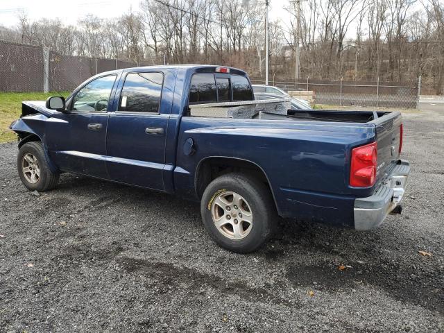 1D7HE48K35S329522 - 2005 DODGE DAKOTA QUAD SLT BLUE photo 2