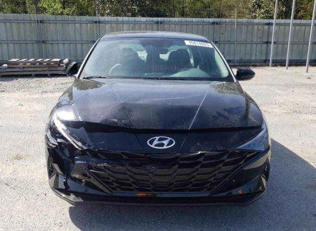 KMHLM4AG1NU286196 - 2022 HYUNDAI ELANTRA SEL BLACK photo 5