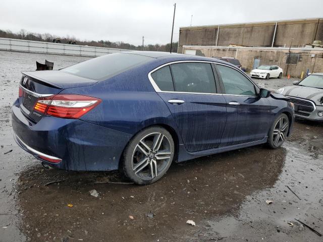 1HGCR2F53HA088860 - 2017 HONDA ACCORD SPORT BLUE photo 3