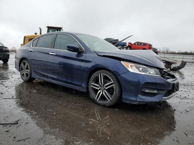 1HGCR2F53HA088860 - 2017 HONDA ACCORD SPORT BLUE photo 4