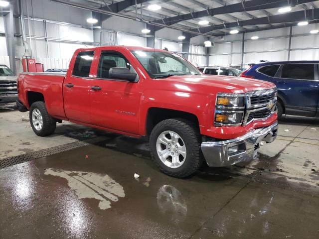 1GCVKREC6EZ369391 - 2014 CHEVROLET SILV1500 2 K1500 LT RED photo 4