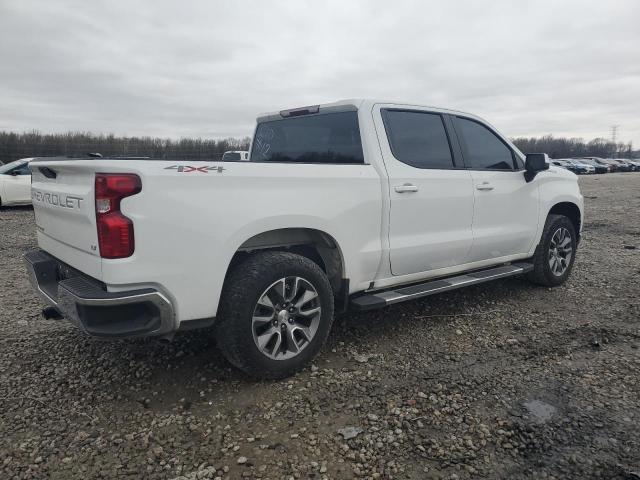 1GCUYDED6NZ225524 - 2022 CHEVROLET SILVER1500 K1500 LT WHITE photo 3