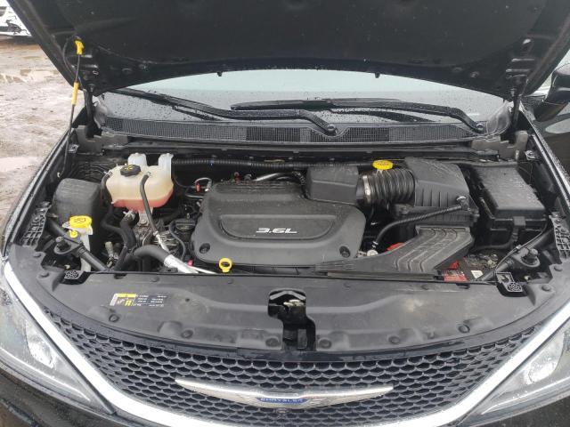 2C4RC1EG1HR525886 - 2017 CHRYSLER PACIFICA TOURING L PLUS BLACK photo 12