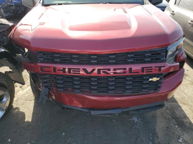 1GCRWBEF6LZ104281 - 2020 CHEVROLET SILVERADO C1500 CUSTOM RED photo 11