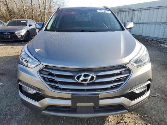 5XYZWDLA2JG515367 - 2018 HYUNDAI SANTA FE S GRAY photo 5