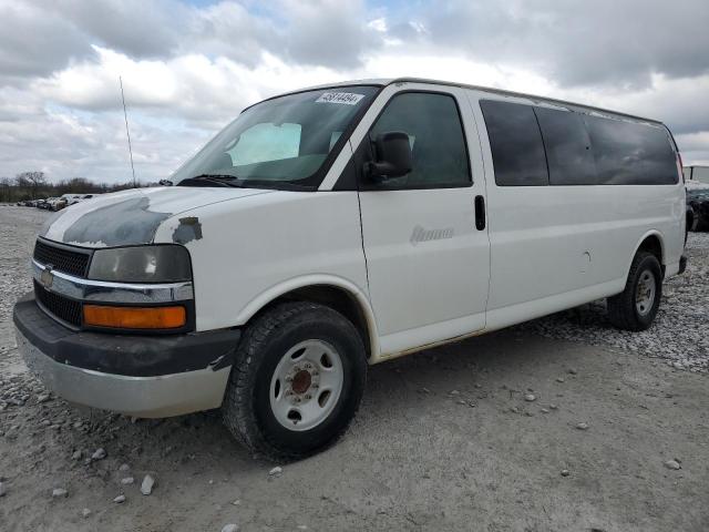 1GAZG1FG4B1150082 - 2011 CHEVROLET EXPRESS G3 LT WHITE photo 1